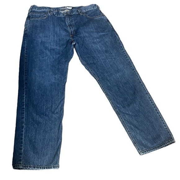 Men’s Carhartt, Relaxed Fit, 40x32, Zip-Up Jeans. D36 - Picture 9 of 11